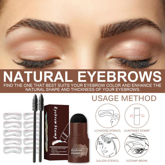 🔥 BIG SALE - Buy 1 Get 1 Free🔥🔥One Step Perfect Brows Stamp Shaping Kit