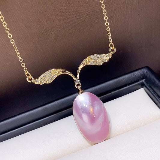 Pink Freshwater Pearl Necklace