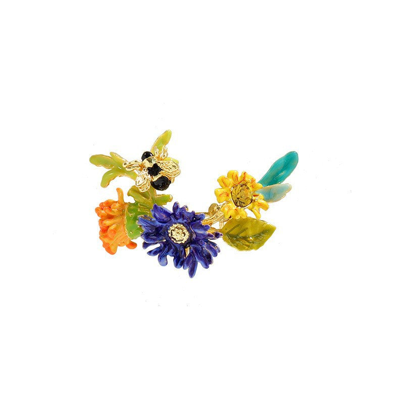 Flower and Bee Fine Bracelet Series