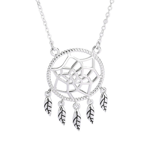 Openwork Leaf Necklace