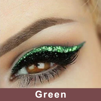 2 In 1 Reusable Glitter Eyeliner and Eyelash Stickers