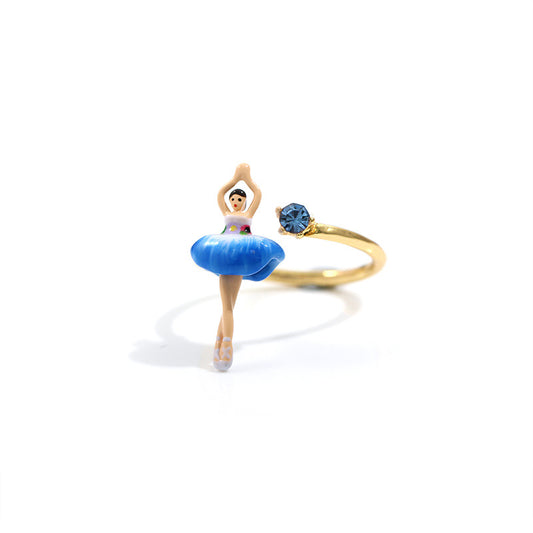 New Ballerina girl Adjustable Ring
