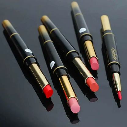 🔥Last Day 49% OFF-Double-ended Lipstick Automatic Lip Liner Matte Waterproof / Smudge-proof