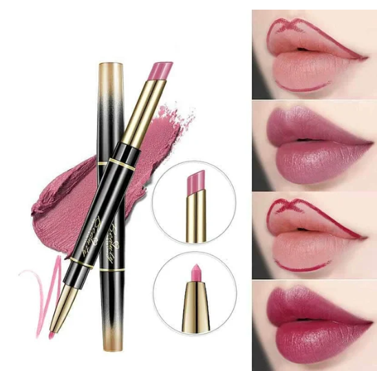 🔥Last Day 49% OFF-Double-ended Lipstick Automatic Lip Liner Matte Waterproof / Smudge-proof