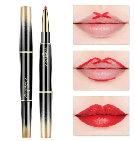 🔥Last Day 49% OFF-Double-ended Lipstick Automatic Lip Liner Matte Waterproof / Smudge-proof