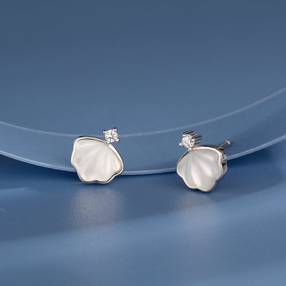 Seashell Design Stud Earring